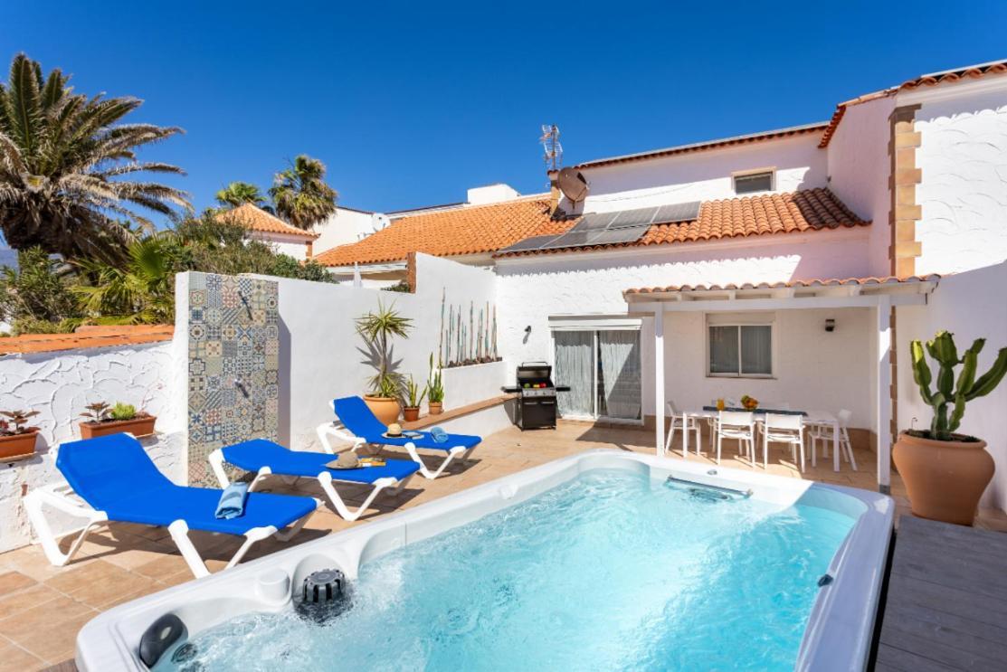 Casa Naranja - Heated Pool - Bbq - Terrace - Free Wifi - Child & Pet-Friendly - 3 Bedrooms - 6 People Poris de Abona Zewnętrze zdjęcie